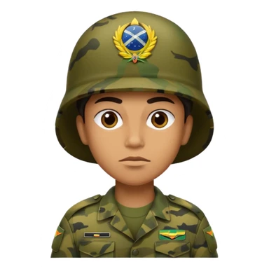 Soldado do Exército Brasileiro sticker
