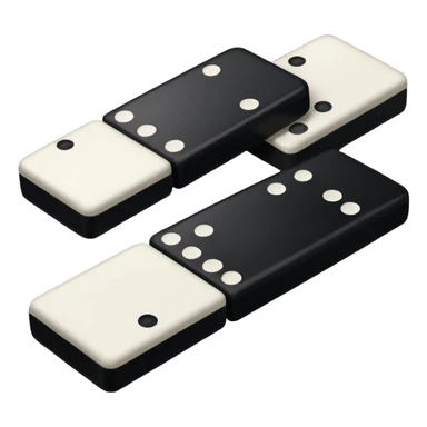 Domino piéces sticker
