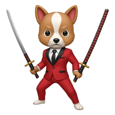 dogpool from Deadpool & Wolverine movie sticker