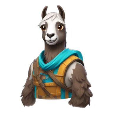 fortnite lama sticker
