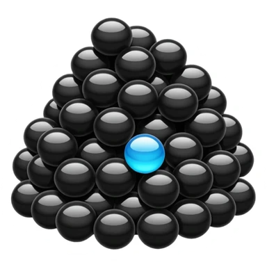 Plastic black sticker