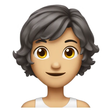 Je me pince le visage sticker