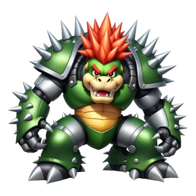 bowser's war machine sticker