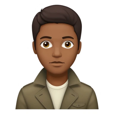 Maxwell, Neo-Soul Singer (b.1973) with dark brown hair, sticker