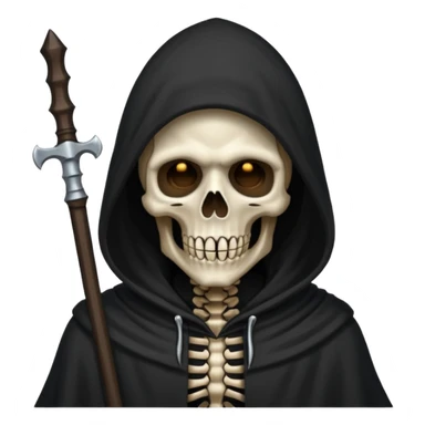Grim reaper sticker
