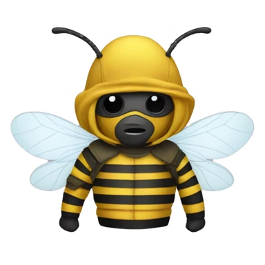 bee soldat sticker