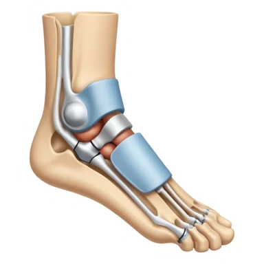 Articulacion del tobillo sticker