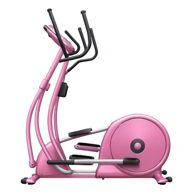 pink Elliptical machine  sticker