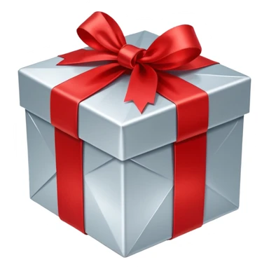 shiny diamond gift box sticker