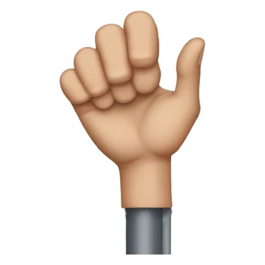 hand gripping bars of jail cell  sticker