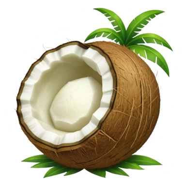 Green Coconut  sticker