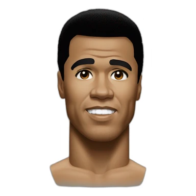 Muhammad Ali klay sticker
