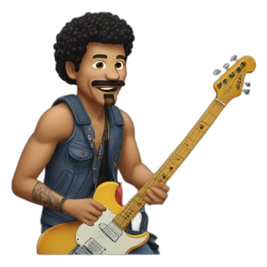 Menace santana sticker