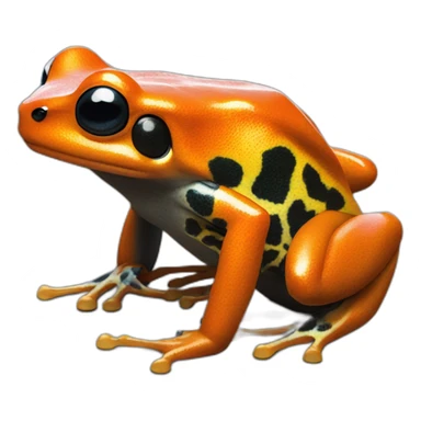 Dart frog oophaga pumilio sticker