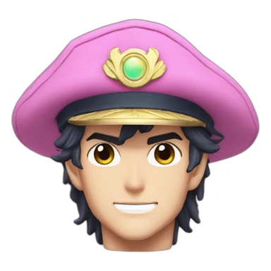 jotaro kujo pink pallete sticker
