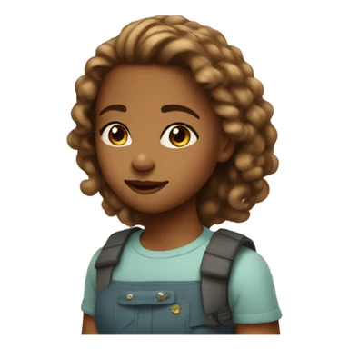 The cutest girl in the world sticker