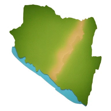 Map of Madagascar sticker