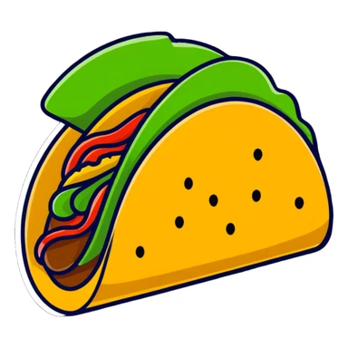 taco sticker