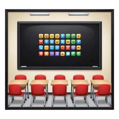 a tech board of classroom sticker