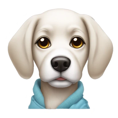 chill girl sticker dog  sticker