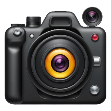 photo camera device sticker