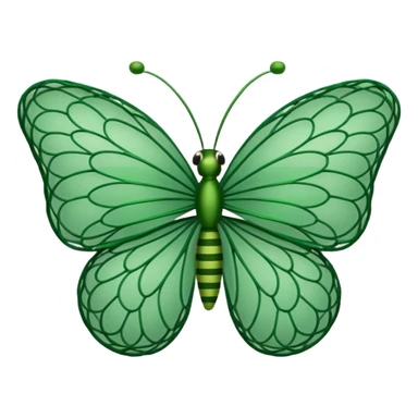 butterfly net sticker