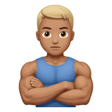   crossing  arm  sticker