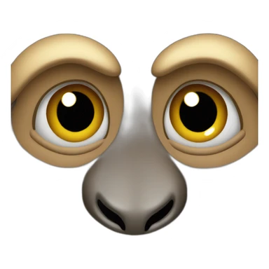 Big monkey from Cameroon sticker