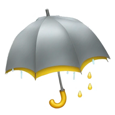 rainy weather sticker