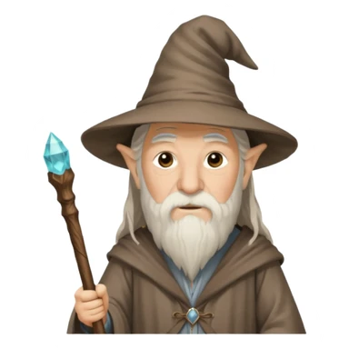gandalf wizard sticker