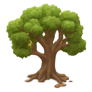 Árbol en desierto sticker