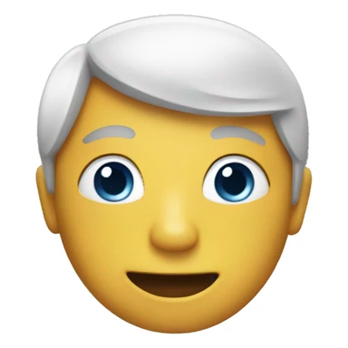 Emoji says hello  sticker