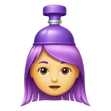 hair dye tube sticker