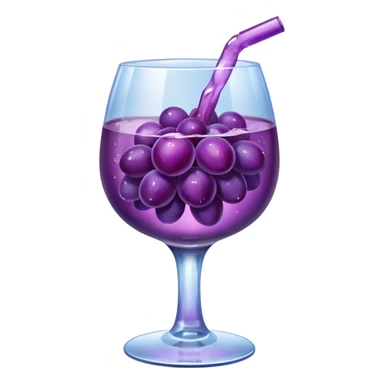 Grapes Drink with alochol sticker