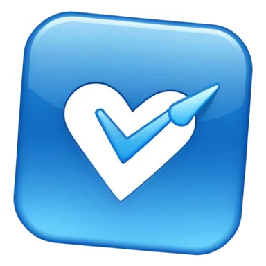 ايموجي علامة زرقاء على انستغرام sticker