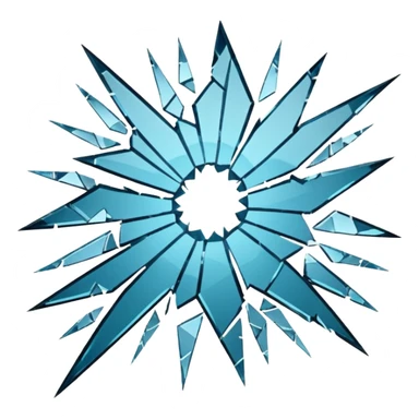 broken window  sticker