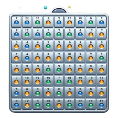 advent calendar space christmas sticker