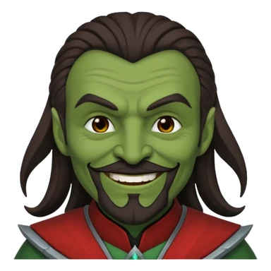 😏 this emoji but as a klingon sticker