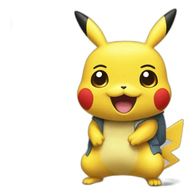 Toyota Aigo pikachu sticker