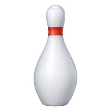 a bowling pin sticker
