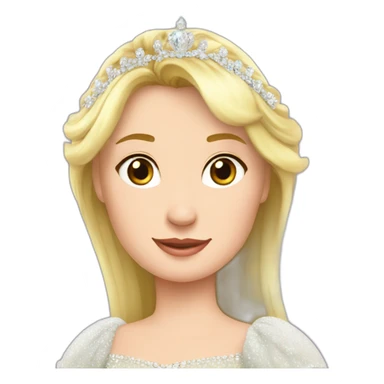 Vladimir Putin in princesses dress sticker