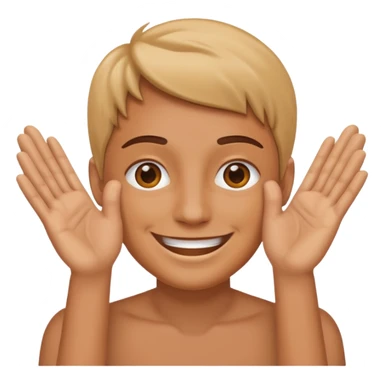 🫱🏼🫲🏼 cover 😁's mouth sticker