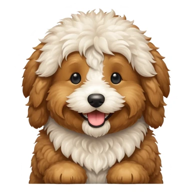 mini Goldendoodle  sticker