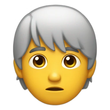 Triste haciendo puchero sticker