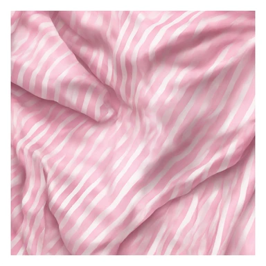 Victorias secret robe baby pink with white stripes silk sticker