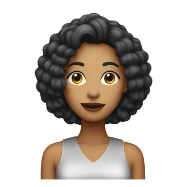 vocalist woman sticker