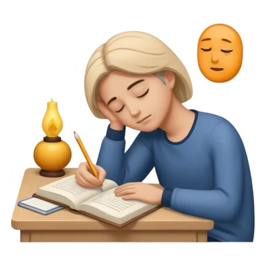 Fesse prout étudier dormir sticker