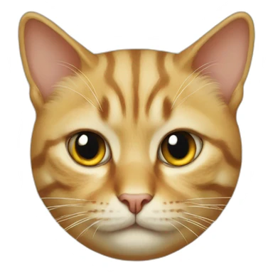 Donald trump as a cat sticker