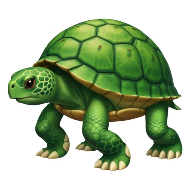 A human leg emoji combined with a turtle sticker