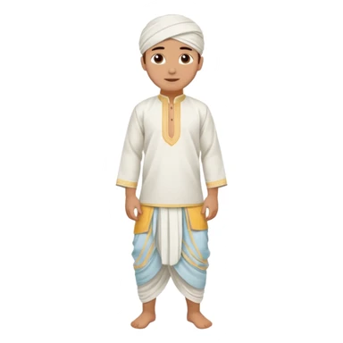 Dhoti Kurta sticker